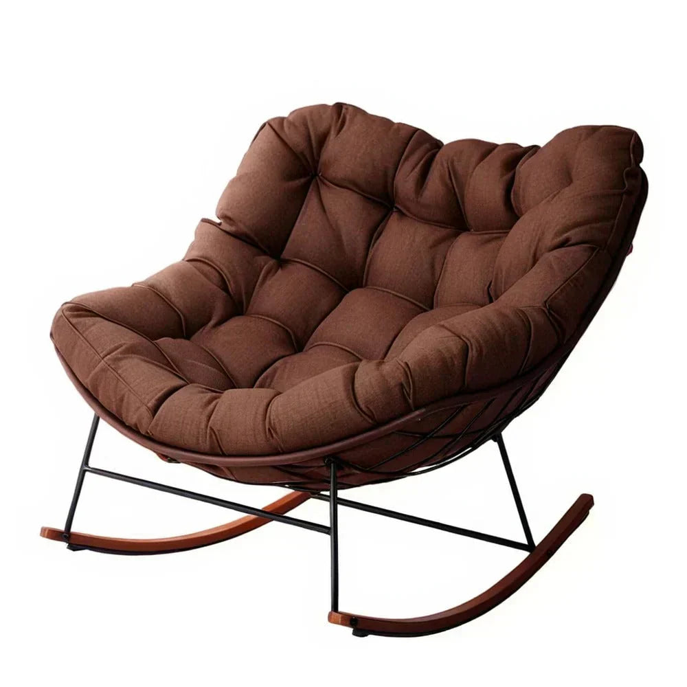 2-in-1 Ergonomic Recliner – Combines Smooth Rocking Motion with Zero-Gravity Lounging & Plush Comfort